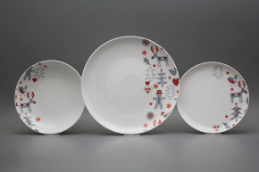 Plate set Tom Lapland 12-piece BB