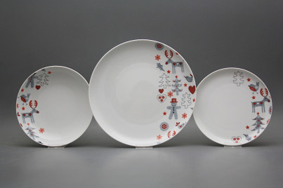 Plate set Tom Lapland 12-piece BB č.1