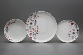 Plate set Tom Lapland 18-piece BB