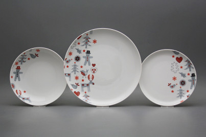 Plate set Tom Lapland 18-piece BB č.1