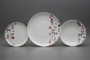 Plate set Tom Lapland 24-piece BB