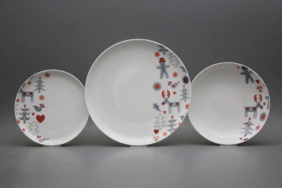 Plate set Tom Lapland 24-piece BB č.1