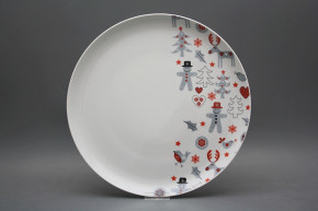 Flat round dish 30cm Tom Lapland BB