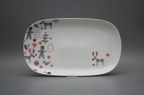 Oval dish 36cm Tom Lapland BB