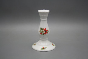 Candlestick high 16cm Rokoko Poinsettia BB