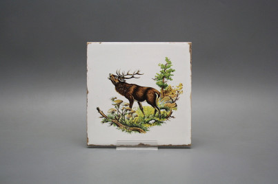 Tile Forli Blanco 15x15cm Roaring deer č.1