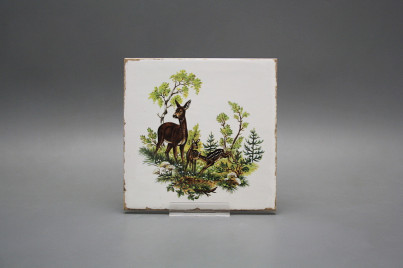 Tile Forli Blanco 15x15cm Doe and fawn č.1