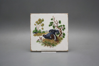 Tile Forli Blanco 15x15cm Black grouse č.1