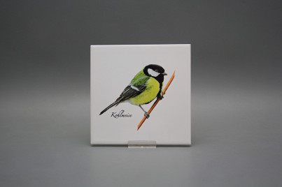 Tile COLOR ONE 15x15cm Great tit WL č.1