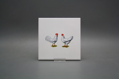 Tile COLOR ONE 15x15cm Hens in pair WM č.1