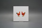 Tile COLOR ONE 15x15cm Hens in pair WM č.6