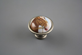 Rustic knobs 40mm Horses FV