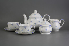 Tea set Rose Forget-me-not Sprays 15-piece AL