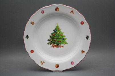 Flat round dish 31cm Verona Christmas Tree JCL č.1