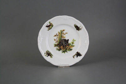 Dessert plate 19cm Marie Louise Wild boar GBB č.1