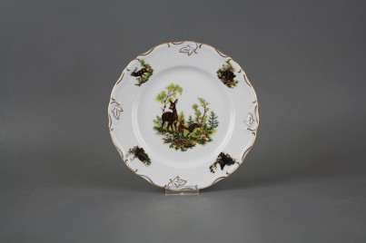 Dessert plate 19cm Marie Louise Doe and fawn GGL LUX č.1