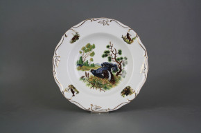 Deep plate 23cm Marie Louise Black grouse GGL LUX