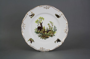 Flat plate 25cm Marie Louise Doe and fawn GGL LUX