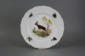 Flat plate 25cm Marie Louise Roebuck GBB