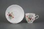 Coffee cup 0,18l and saucer Ofelia Flowering meadow Pattern A HBB č.2