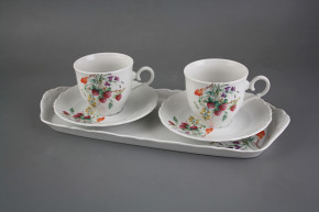 Friendly coffee set Ofelia Flowering meadow Motive A 5-piece DHBB