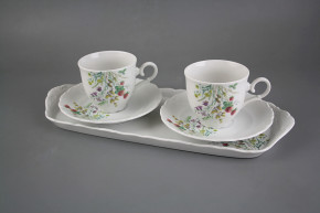 Friendly coffee set Ofelia Flowering meadow Motive C 5-piece DHBB