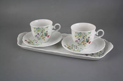 Friendly coffee set Ofelia Flowering meadow Motive C 5-piece DHBB č.1