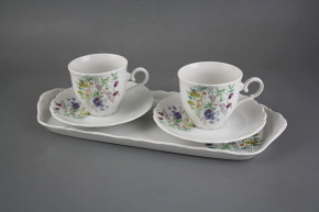 Friendly coffee set Ofelia Flowering meadow Motive D 5-piece DHBB