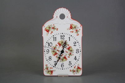 Cutting board clock Strawberries CL č.1