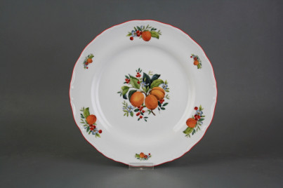 Flat plate 25cm Ofelia Apricot FCL č.1