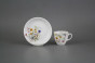 Cup 0,08l with saucer Isabelle Flowering meadow Pattern B HBB č.2