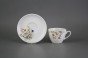 Cup 0,22l with saucer Isabelle Flowering meadow Pattern B HBB č.2