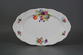 Oval dish 32cm Marie Louise Pearl EBB