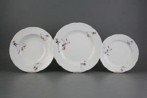 Plate set Rose Geese 12-piece CBB