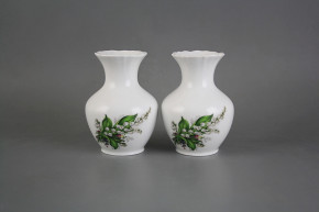 Vase 13,5cm Rokoko Lilies of valley BB