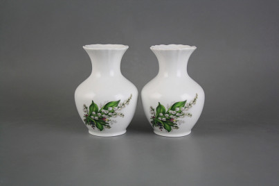 Vase 13,5cm Rokoko Lilies of valley BB č.1