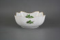 Deep salad dish square 18cm Rokoko Lilies of valley EGL LUX č.2