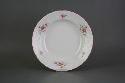 Deep plate 24cm Opera Pink roses S/M ARL č.1