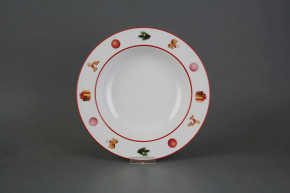 Deep plate 22cm Nina Christmas Tree KCL