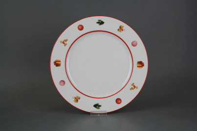 Flat plate 25cm Nina Christmas Tree KCL č.1