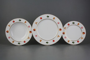 Plate set Nina Christmas Tree 12-piece KGL