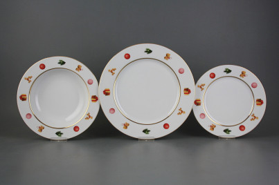 Plate set Nina Christmas Tree 24-piece KGL č.1