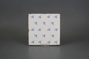 Tile Forli Blanco 15x15cm Forget-me-not Sprays B