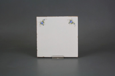 Tile Forli Blanco 15x15cm Light blue roses X č.1