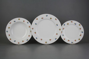 Plate set Nina Flower sprays 24-piece ABB