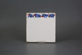 Set of tiles Forli Blanco 15x15cm Forget-me-not Border 2-piece