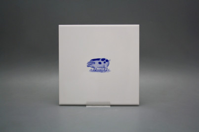 Tile COLOR ONE 20x20cm Blue pig WM č.1