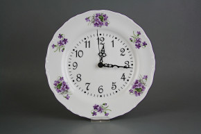 Plate clock Ofelia Violets AFL