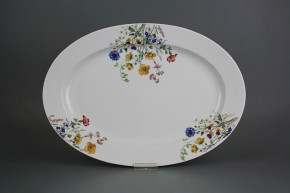 Oval dish 36cm Nina Flowering meadow Pattern B CBB