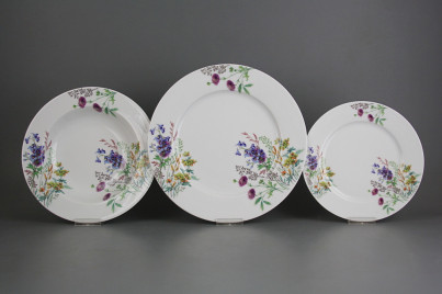 Plate set Nina Flowering meadow Pattern D 12-piece CBB č.1